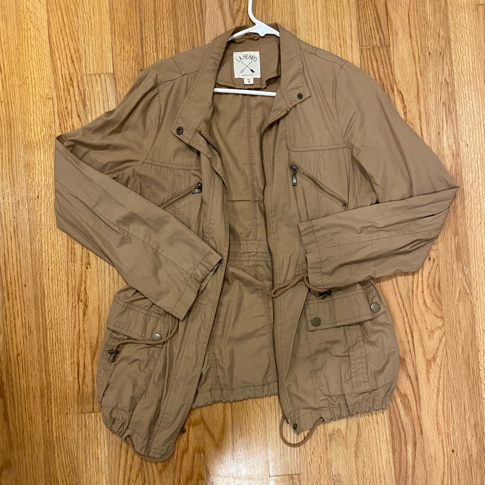 Tan Cargo Jacket